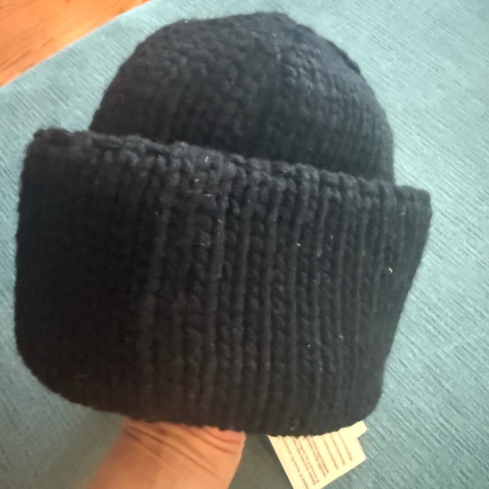 Classic Black Knit Beanie